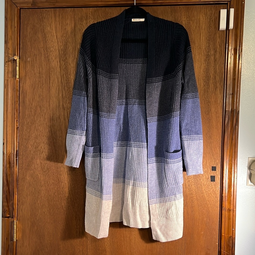 Marine Layer Ombré Long Sweater